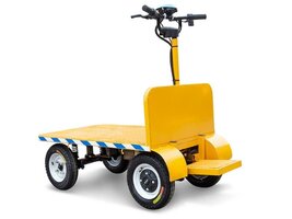 Платформенная электрическая тележка RuTrike ПЛИТА БУКСИР 1200